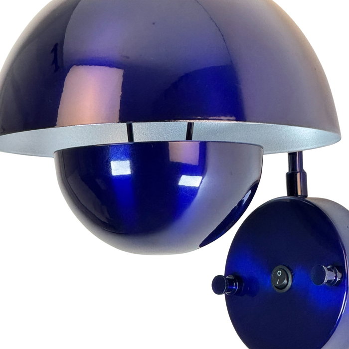 Opviq Lámpara de Pared Azul Marino